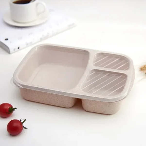 Separate Lunch Box Portable Bento Box Lunchbox Leakproof Food Container Microwave Oven Dinnerware for Kids School Adult Office - Image 6