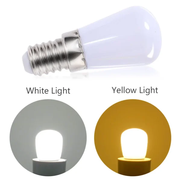 220V E14 LED Bulb 0.8W Mini Lamp Replace Home Kitchen Refrigerator Display Cabinet Lights Sewing Machine Lamps White Warm Color - Image 4
