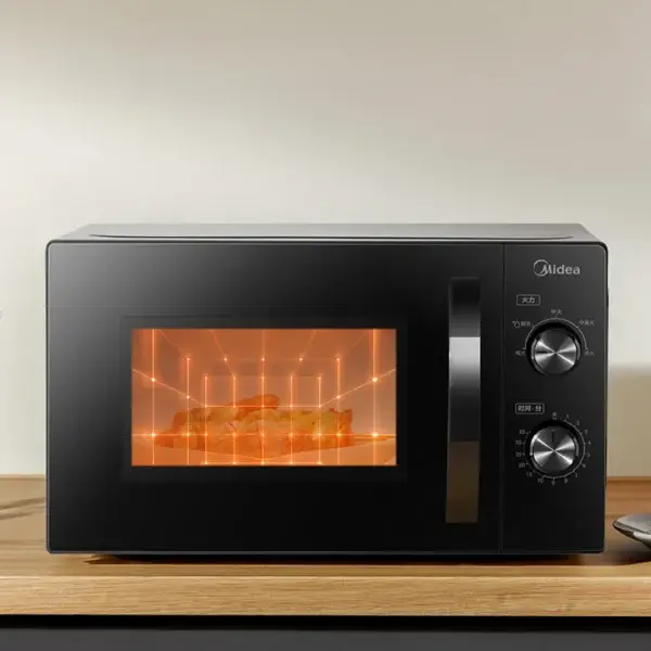 15-19L Microwave Oven with Mechanical Timer Control – Multi-Function Sterilization, Turntable, Countertop Design (600-900W, 220V) - Image 2