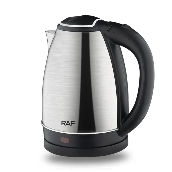 2L Stainless Steel Electric Kettle - 1500W Smart Kettle with Auto Shut-Off, Whistle, and Safety Features for Tea & Coffee