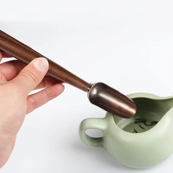 Wooden Spoon Long Handle Teas Poon Tea Shovel Coffee Bean Spoon Tableware Tea Ceremony Supplies Kitchen Cooking Utensils - Image 5