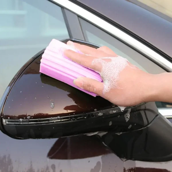 Cleaning Sponge Rich Foam Strong Absorption Cleaning Sponge U-shaped Groove Dust Removal Sponge Cleaning Brush Kitchen Utensil - Image 4