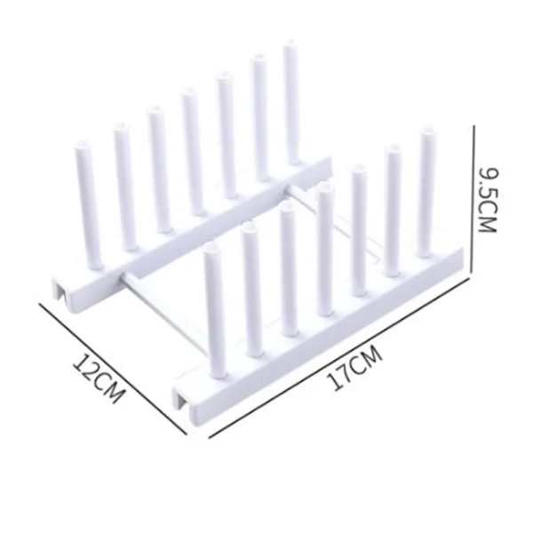 Detachable Plastic Kitchen Dish Bowl Plate Drying Utensils Rack Drainer Holder Removable Cutlery Storage Rack Draining Tool - Image 5