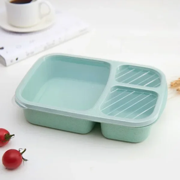 Separate Lunch Box Portable Bento Box Lunchbox Leakproof Food Container Microwave Oven Dinnerware for Kids School Adult Office - Image 5