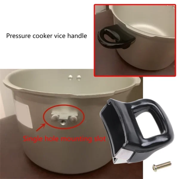 Anti Scalding Pot Ear Handles Cookware Steamer Short Side Handles Pressure Cooker Handle for Home Kitchen Universal - Image 6