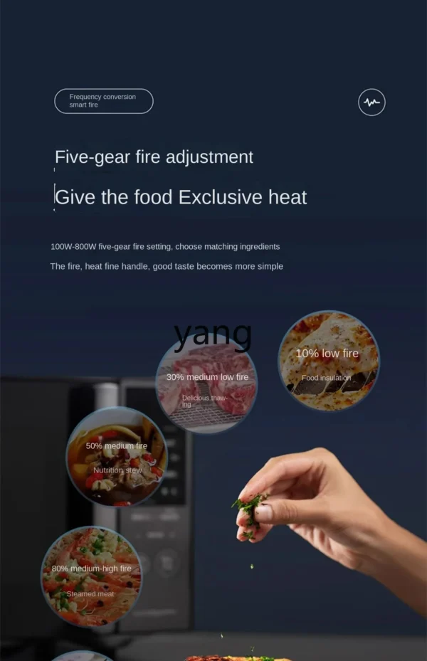 L'm'm Frequency Conversion Microwave Oven Oven All-in-One Household - Image 3
