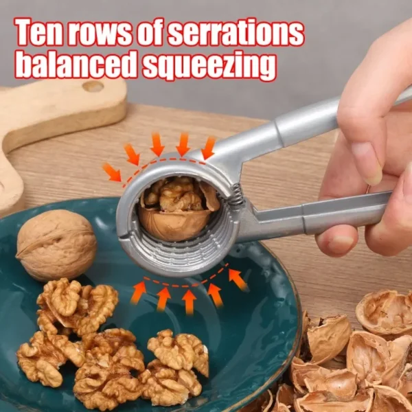 1/3PCS Walnut Clip Shelling Machine Alloy Chestnut Cracker Opener Cutter Nuts Clip Walnut Pliers Tools Home Kitchen Accessories - Image 3