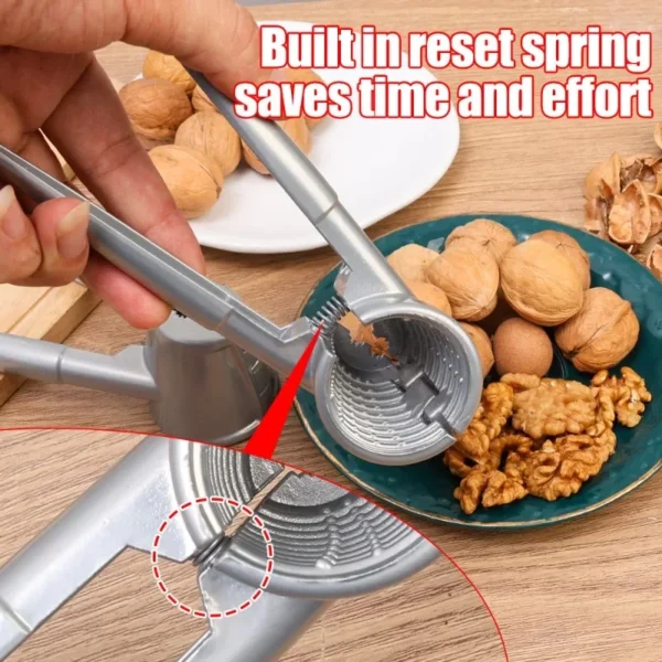 1/3PCS Walnut Clip Shelling Machine Alloy Chestnut Cracker Opener Cutter Nuts Clip Walnut Pliers Tools Home Kitchen Accessories - Image 5