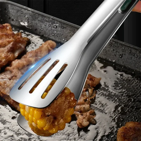 Non-Slip Stainless Steel Food Tongs Meat Salad Bread Serving Clip Barbecue Grill Buffet Clamp Cooking Tools Kitchen Accessories - Image 2