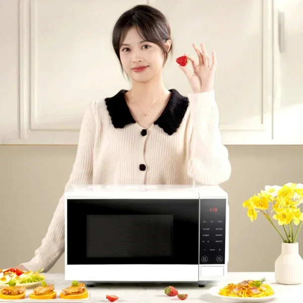 20L Micro -crystal Panel Microwave Oven，household Multi -function Fully Automatic Microwave Oven - Image 2