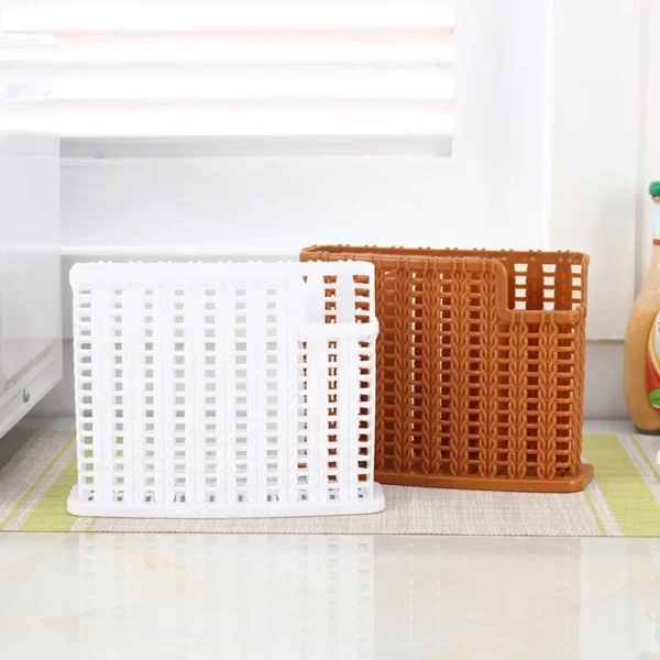 Utensil Drying Racks Knife Stand Drain Rack Cutlery Organizer Spoon Fork Chopstick Holder Kitchenware Tray for Kitchen Organizer - Image 6