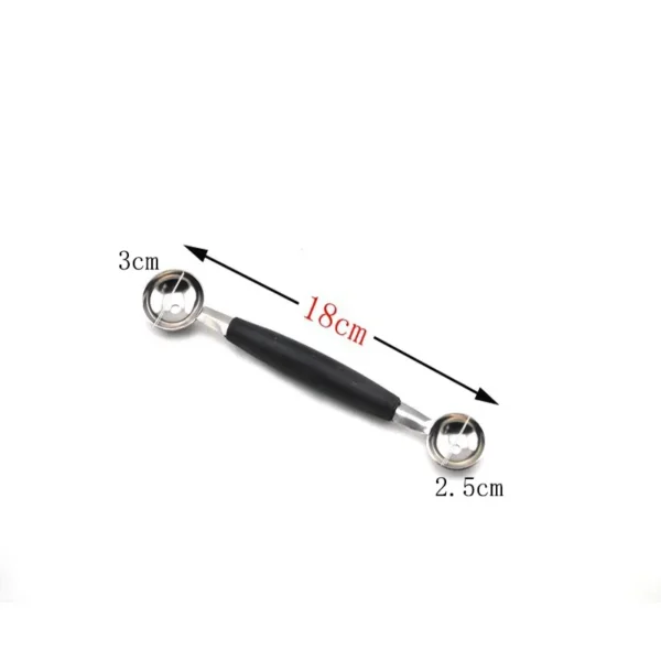 Kitchen Gadgets Double-Headed Multi-purpose Stainless Steel Watermelon Digger Fruit Spoon Digging Ball Spoon Kitchen Accessories - Image 5