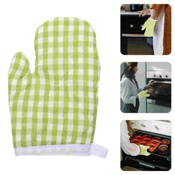 Children's Thermal Gloves Microwave Mitt Wear-resistant Kids Oven Cooking Heat-resistant Girl Supple Insulation - Image 2