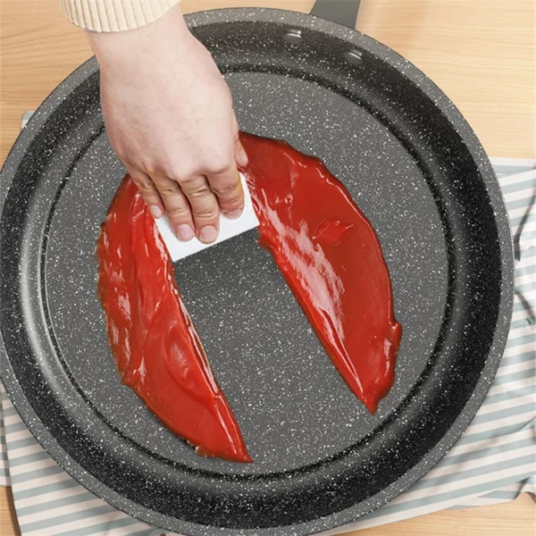 30cm Non-Stick Frying Pan Wok Pan With lid Home Induction Gas Stove Universal Saucepan Steak Skillet Pancake Kitchen Cookware - Image 5