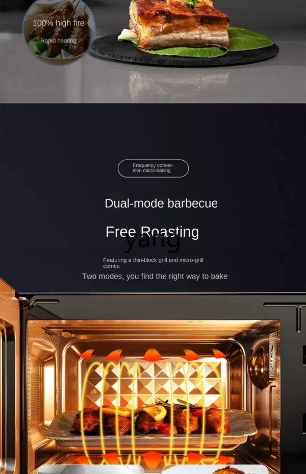 L'm'm Frequency Conversion Microwave Oven Oven All-in-One Household - Image 4
