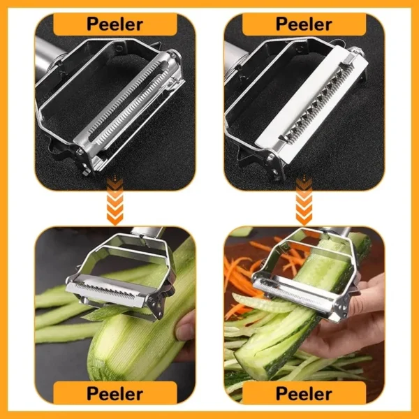 Grater Kitchen Utensils Gadget Food Crusher Gadgets Home And Decoration Sweet Potato Cutter Things For Kitchens Kichen Itemes - Image 3