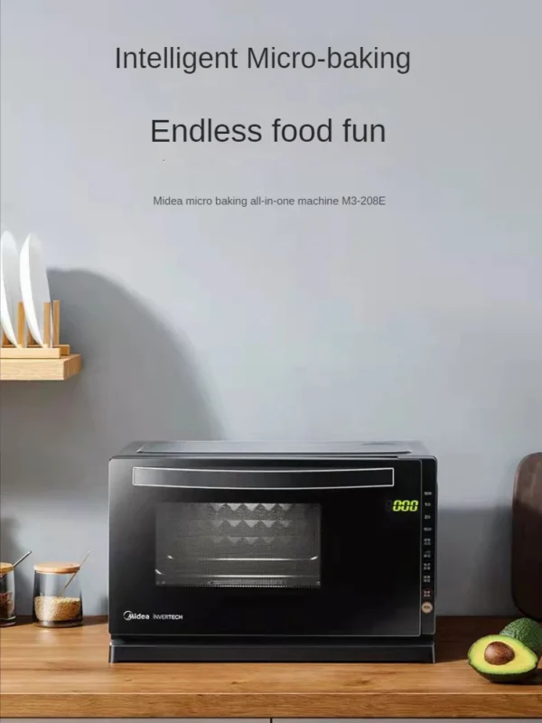 20L Midea M3-208E Microwave Oven Intelligent Microwave Ovens Multi-Function Conversion Plate Micro Steaming Baking Integrated - Image 6