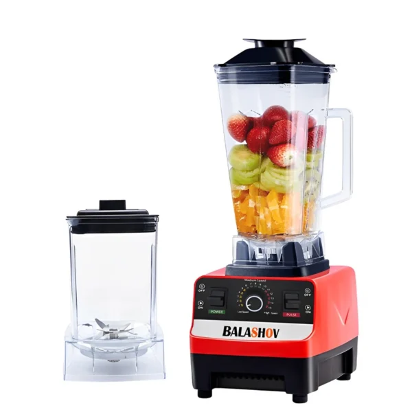 2000W High-Power Commercial Blender - Heavy Duty Mixer for Smoothies, Juices, Ice Crushing & Food Processing - BPA-Free, 1.8L Capacity - Image 5