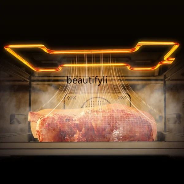 Micro steaming, baking and frying machine, frequency conversion smart microwave oven, air frying steamer oven - Image 4