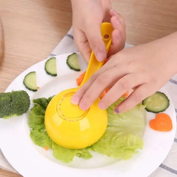 Rice Scoop Mold Non-stick Hemispheric Shape Spoon Fashion Creative Sushi Mold Rice Ball Spoon Kitchen Accessory for Home - Image 2