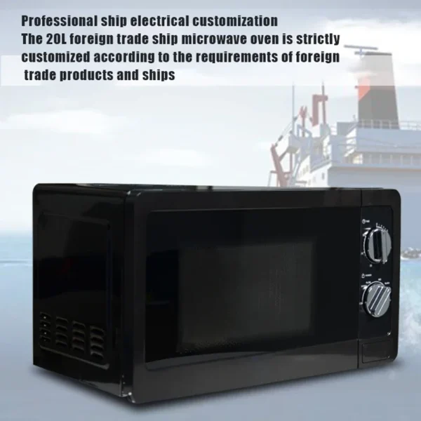 Fully Automatic 20L Microwave Oven Marine Commercial Household Temperature Control Microwave Steam Grill 1050W - Image 4