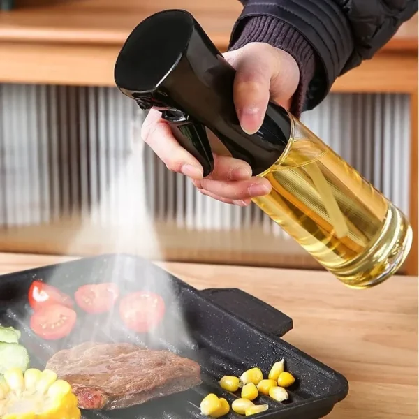 200/300/500ml Oil Spray Bottle for BBQ & Cooking | Olive Oil Sprayer, Vinegar Dispenser, Baking & Roasting Oil Sprayer - Image 2