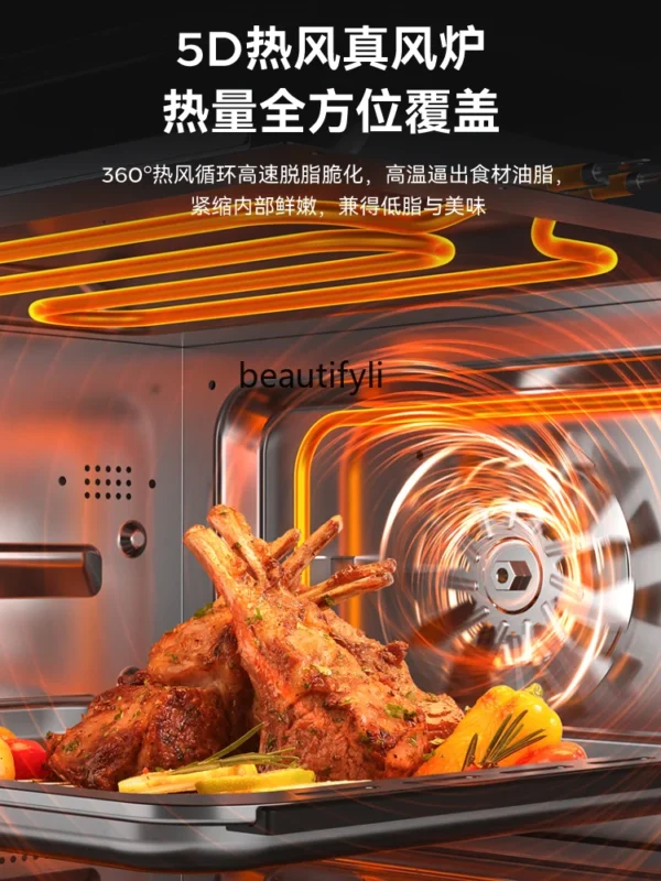 Household Desktop Micro Steaming and Frying All-in-One Machine Steam Baking Oven Microwave Oven - Image 5