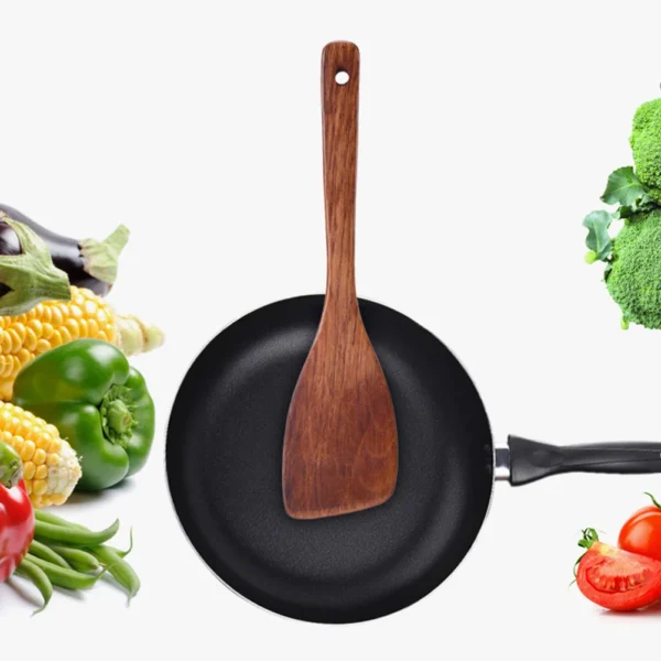 Kitchen Appliances Tools Cooking Utensil Wood Spatula Utensils Kitchenware Wooden - Image 3