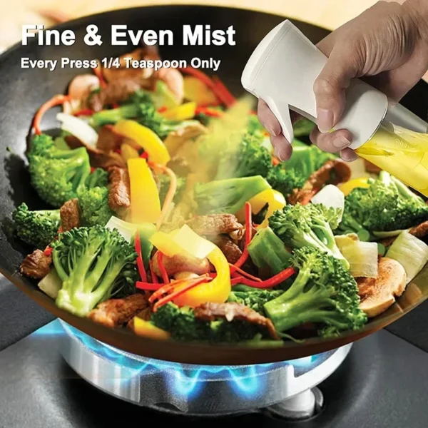200/300/500ml Oil Spray Bottle for BBQ & Cooking | Olive Oil Sprayer, Vinegar Dispenser, Baking & Roasting Oil Sprayer - Image 3