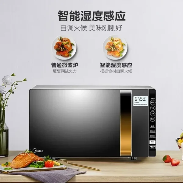 220V Microwave Oven Kitchen And Home Appliances Inverter Microwave Oven Intelligent Humidity Sensor Electric Rice Cooker 23L - Image 2