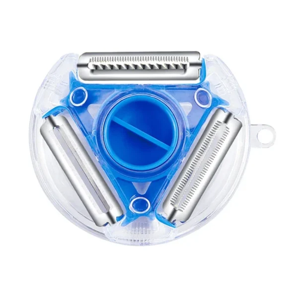 Stainless Steel Multifunctional 3 IN 1 Vegetable Fruits Peeler Shredder Shredded Peeling Artifact Kitchen Tool Accessories - Image 2