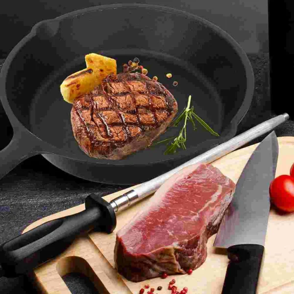 Cast Iron Skillet Egg Frying Pan Kitchen Essentials Multifunctional Cooking Non-stick Mini Small Waffle Maker - Image 3