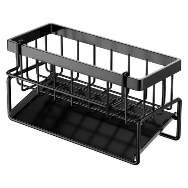 Sink drain rack non-stainless steel sponge rack faucet storage soap rack towel rack shelf storage rack kitchen accessories