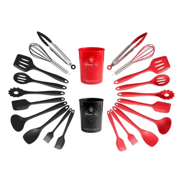 Food Grade Silicone Cooking Spoon Pan Scoop Heat-Resistant Flexible Nonstick for Cooking Baking Mixing Kitchen Cookware Utensils - Image 4