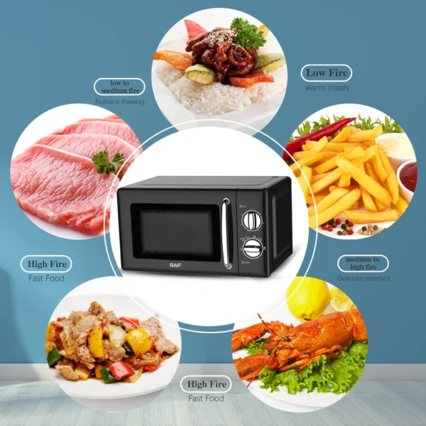Hot Sell Intelligent Thawing Home Style Auto Cook & Reheat, Defrost, Cooking Functions Electric Smart Microwave Ovens - Image 3